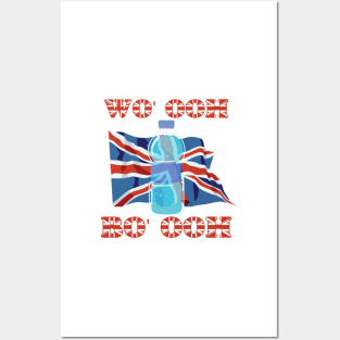 Water Bottle british accent meme Posters and Art